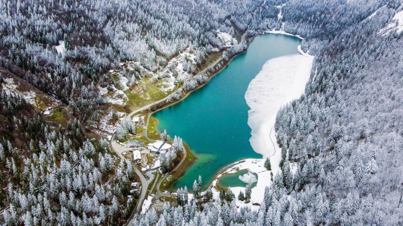 Hotel Du Lac Montriond Exteriér fotografie